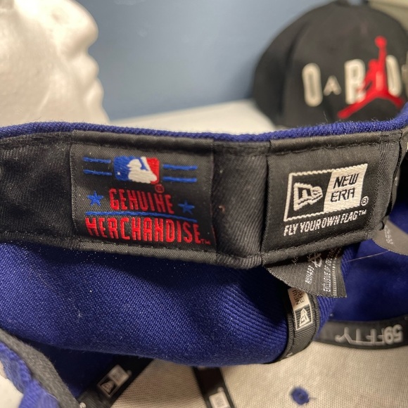 MLB New Era 59 fifty Texas Rangers size 7 5/8 raised lettering embroidered cap - Picture 5 of 9